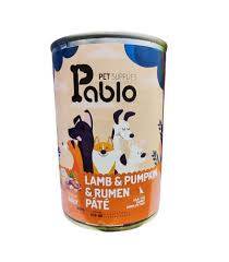 کنسرو پریمیوم سگ بالغ گوشت بره برند پابلو