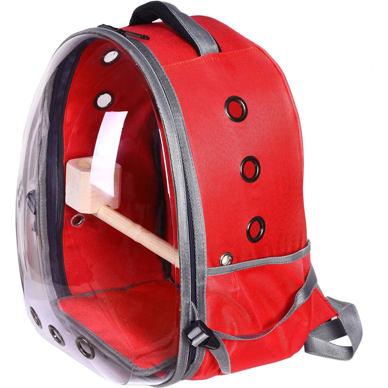 کوله فضایی پرنده همراه با چوب