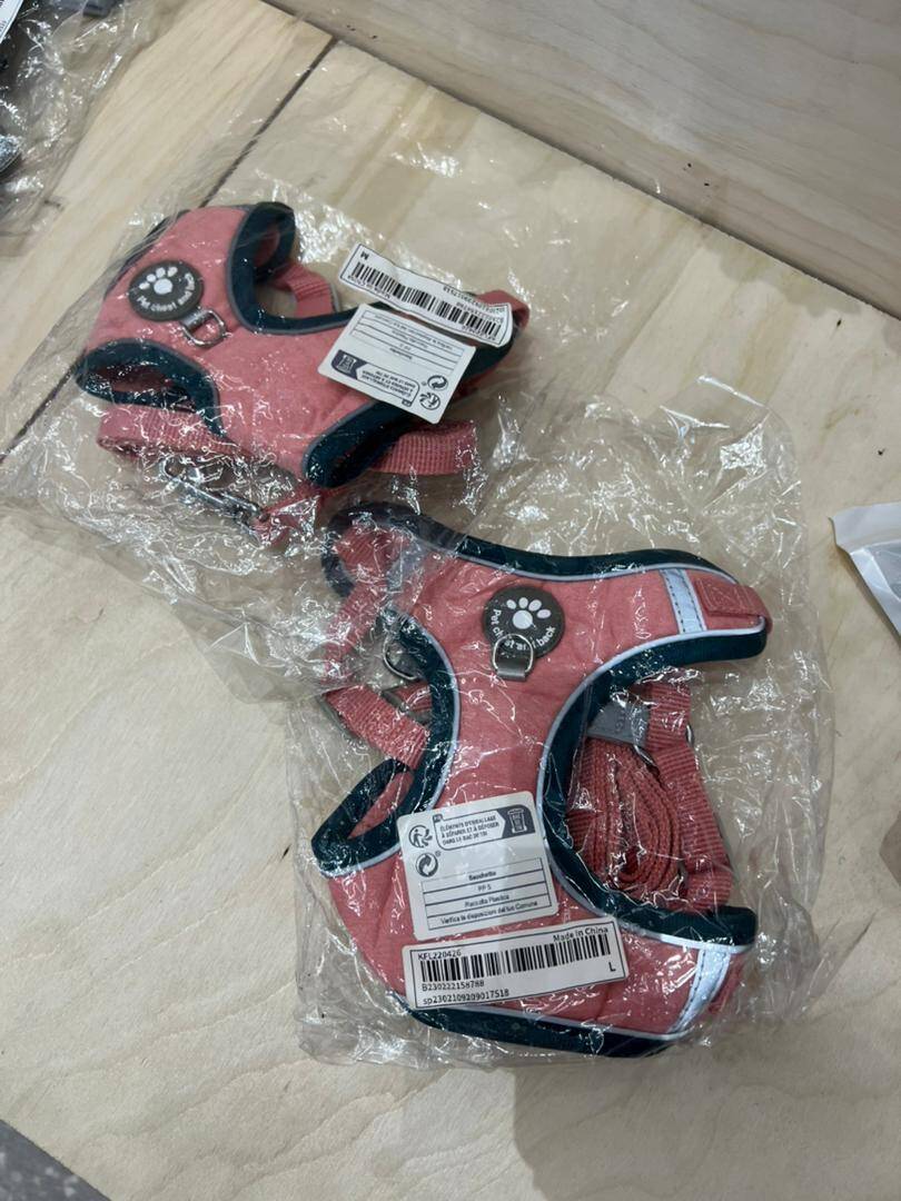 قلاده کتفی صورتی طرح پنجه